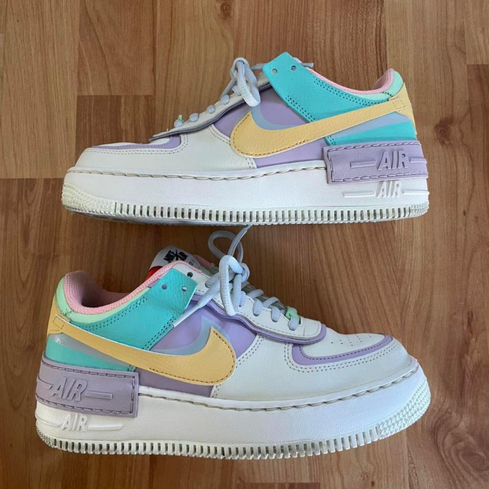 Size 7W - Nike Air Force 1 Shadow Pale Ivory Ci0919-101